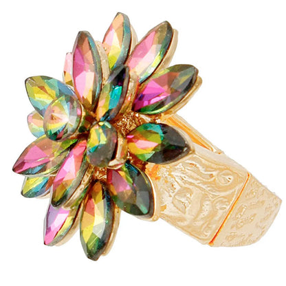 Stack 'Em Up: Flower Fashion Ring That Scream 'Look At Me!' Jewelry Bubble