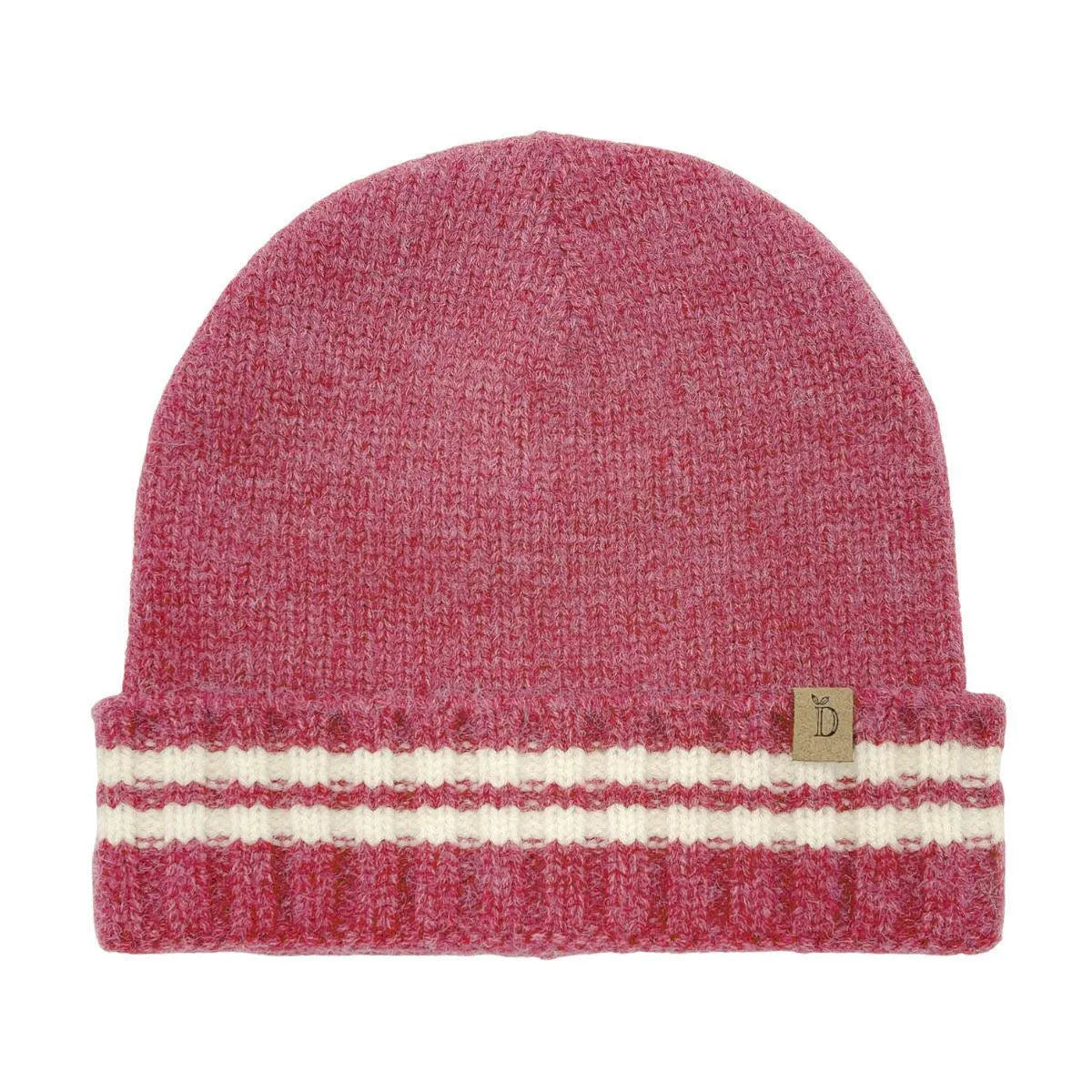 Stay Cozy and Stylish with Our Women's Stripe Knit Beanie Jewelry Bubble