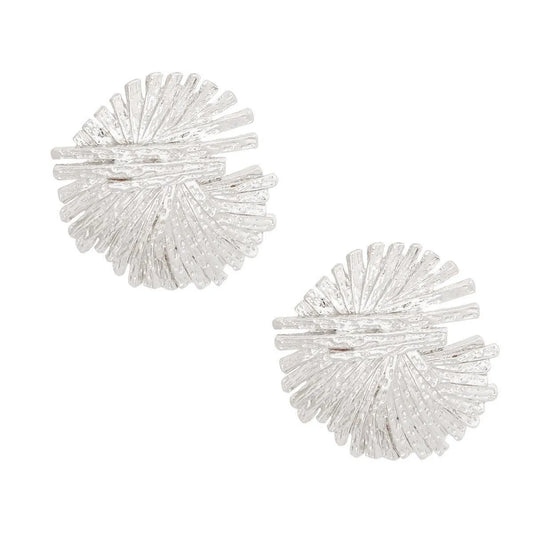 Style Statement: Sputnik Earrings for Chic Silver Fashion Jewelry Jewelry Bubble