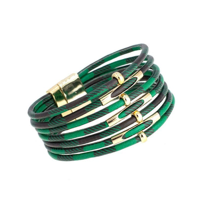 Trendy Green Cord Bracelet: Shop Now for Stylish Women's Jewelry Jewelry Bubble