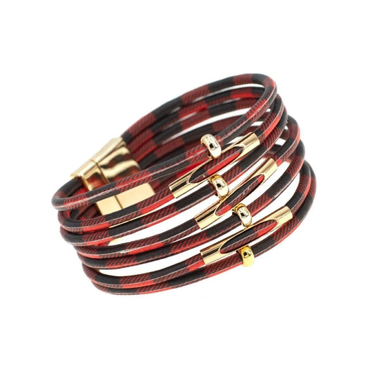 Trendy Red Cord Bracelet: Shop Now for Stylish Women's Jewelry Jewelry Bubble