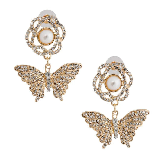 Unique Gold Butterfly Earrings to Revamp Your Style Jewelry Bubble