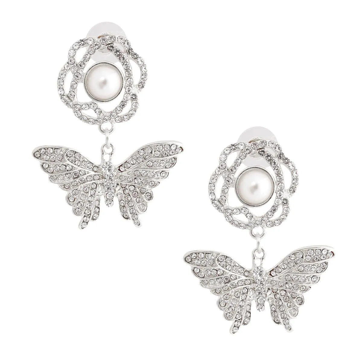 Unique Silver Butterfly Earrings to Revamp Your Style Jewelry Bubble