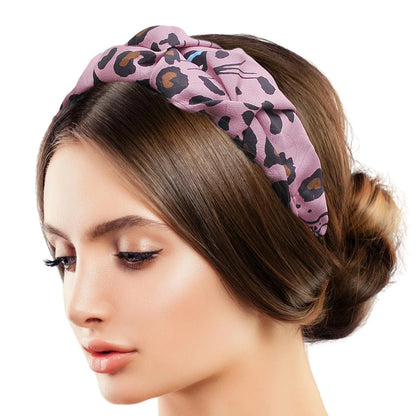 Unleash your inner fashionista with trendy Leopard Print Headband Jewelry Bubble