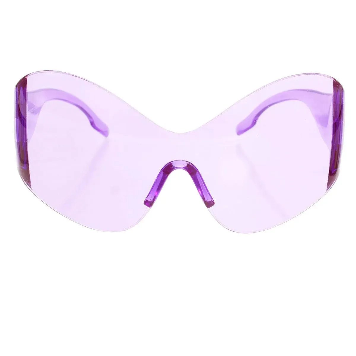 Unlock Style: Trendy Purple Mask Butterfly Sunglasses