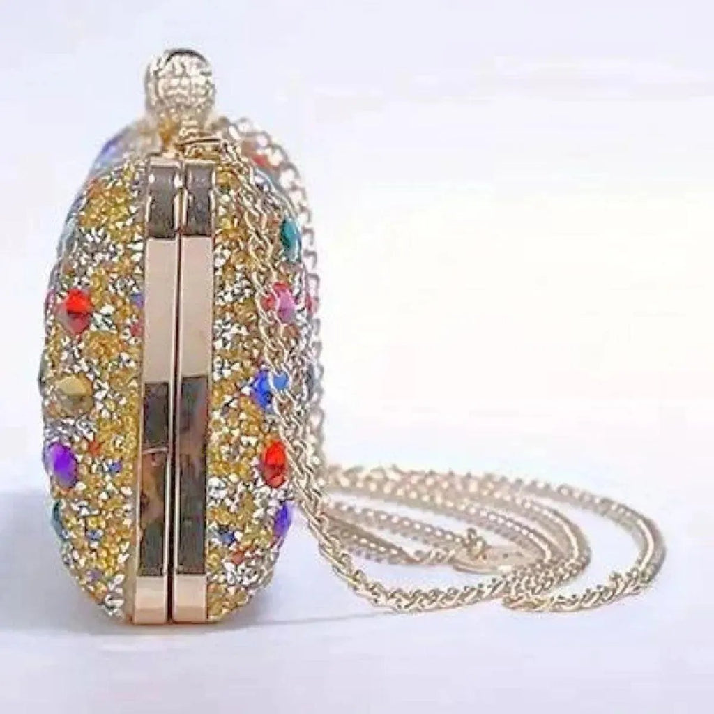 Vibrant Crystal Hard Case: Top Choice for Women's Clutch