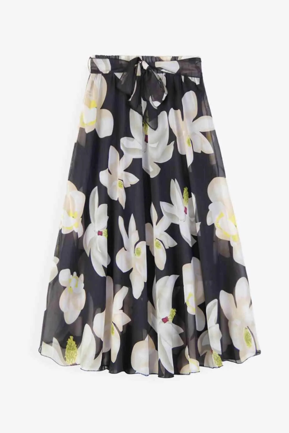 Your New Go-To: Stunning Floral Tie-Waist Skirt Jewelry Bubble