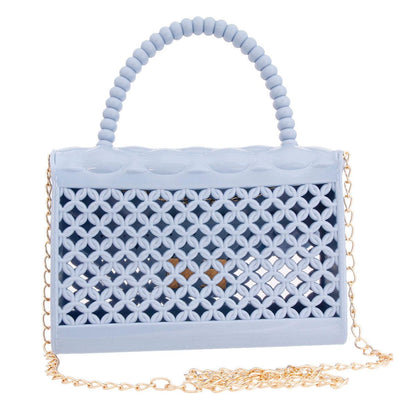 Blue and Breezy Mini Crossbody Handbag: Unleash Your Inner Fashionista