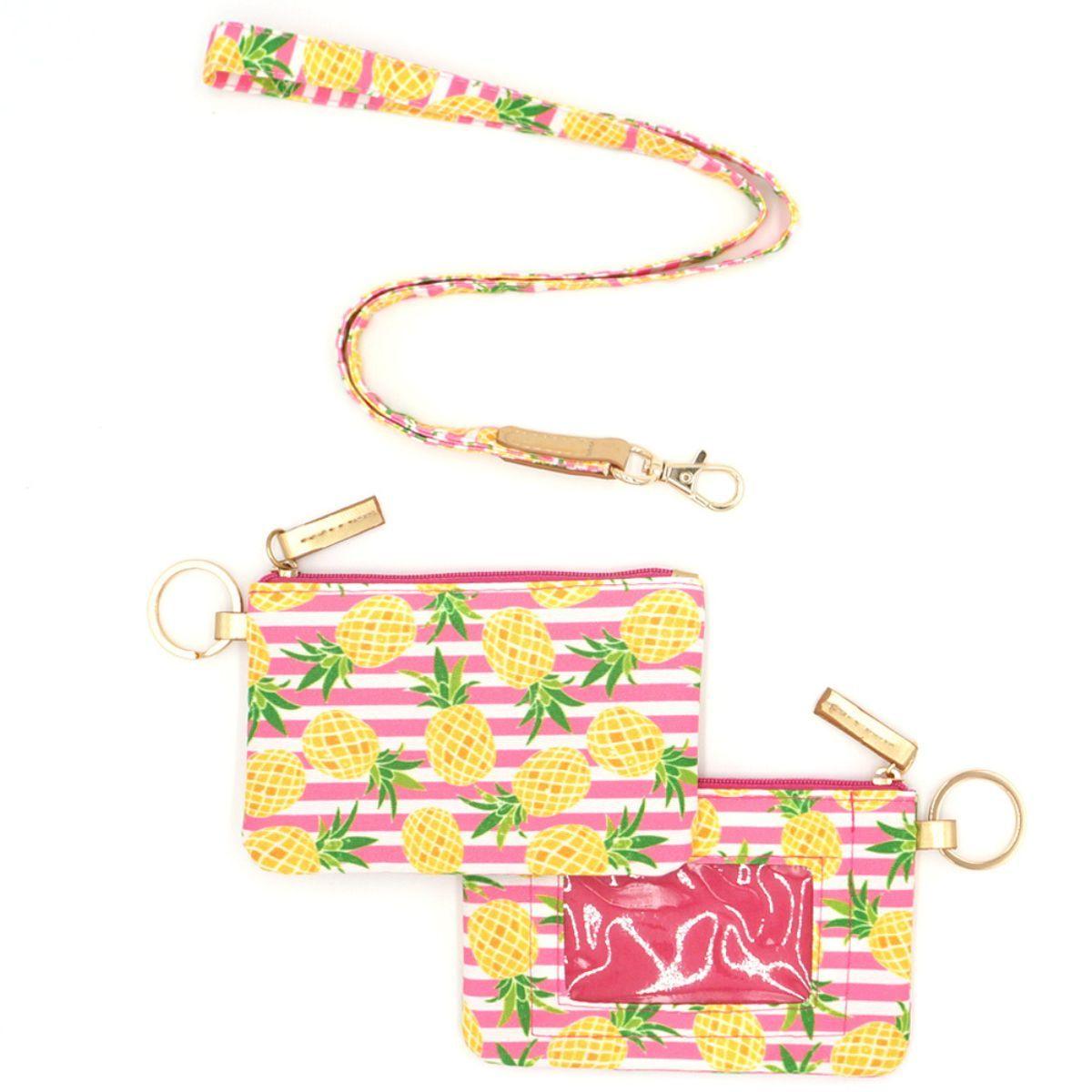 Casual Tropical Fruit Themed ID Wallet - Shop Now!