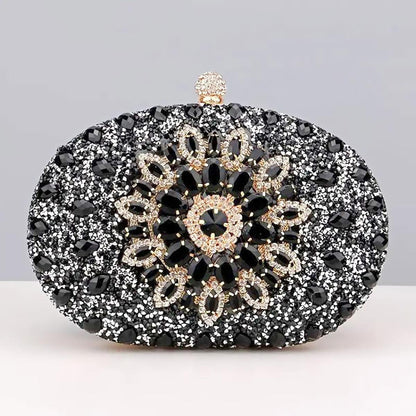 Discover the Must-Have Black Crystal Clutch Bag for Women