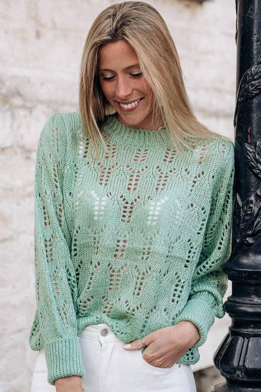 Discover the Perfect Lightweight Pointelle Sweater for Delicate Style