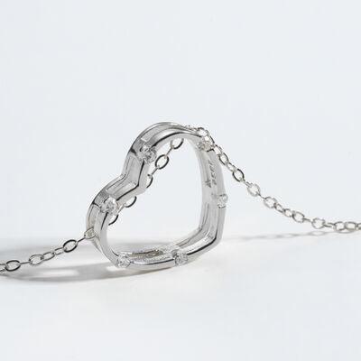 Discover the Timeless Elegance of Open Heart Necklace A Universal Symbol