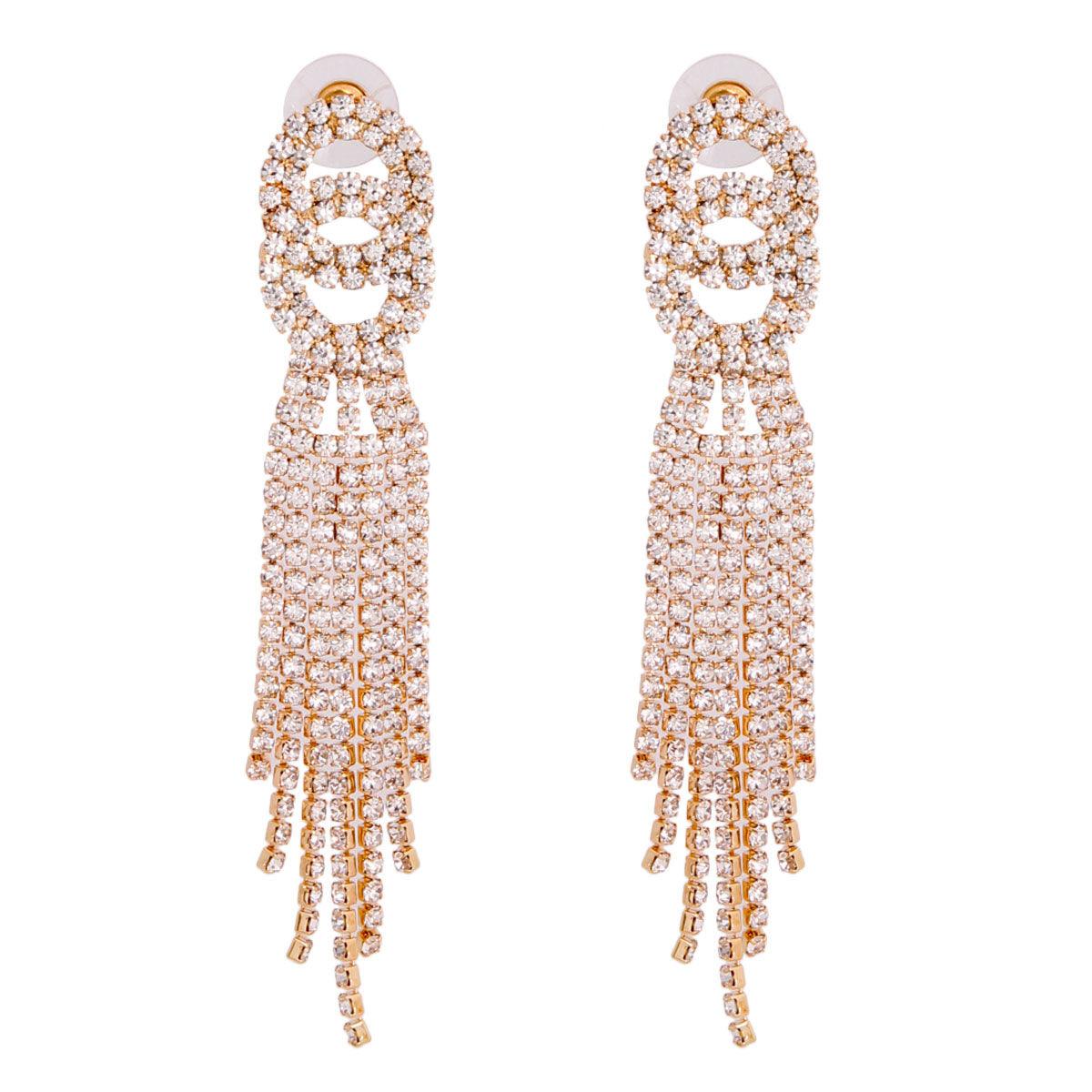 Elevate Your Jewelry Game with Chic Circle Fringe Earrings