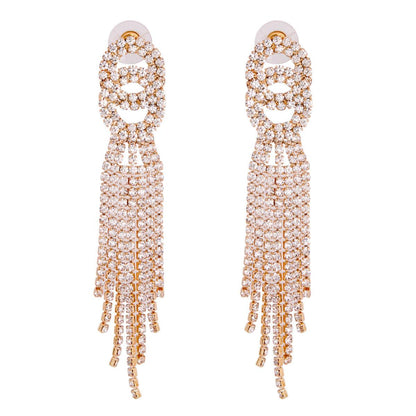 Elevate Your Jewelry Game with Chic Circle Fringe Earrings
