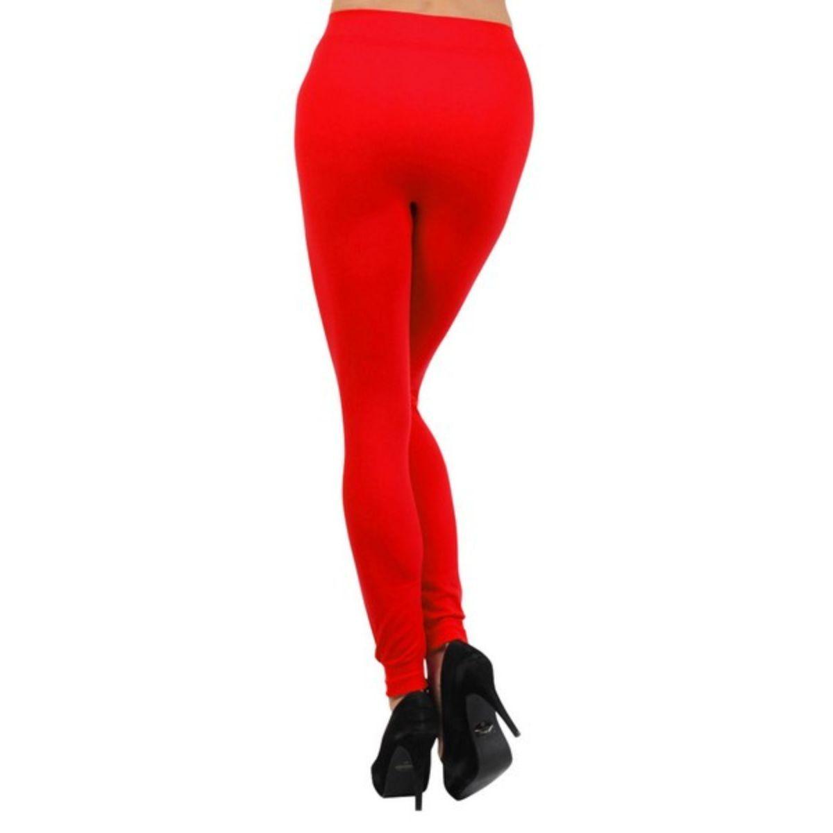 Fabulously Bold: Unleash Your Style with Red Leggings - Buy Now!