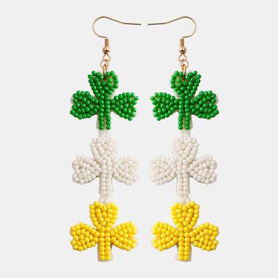 Get Lucky: 3-Leaf Clover Earrings for Fun Flair!