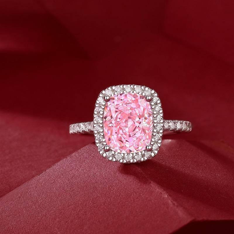Get Stunning Pink Silver Plated Ring for Any Occasion