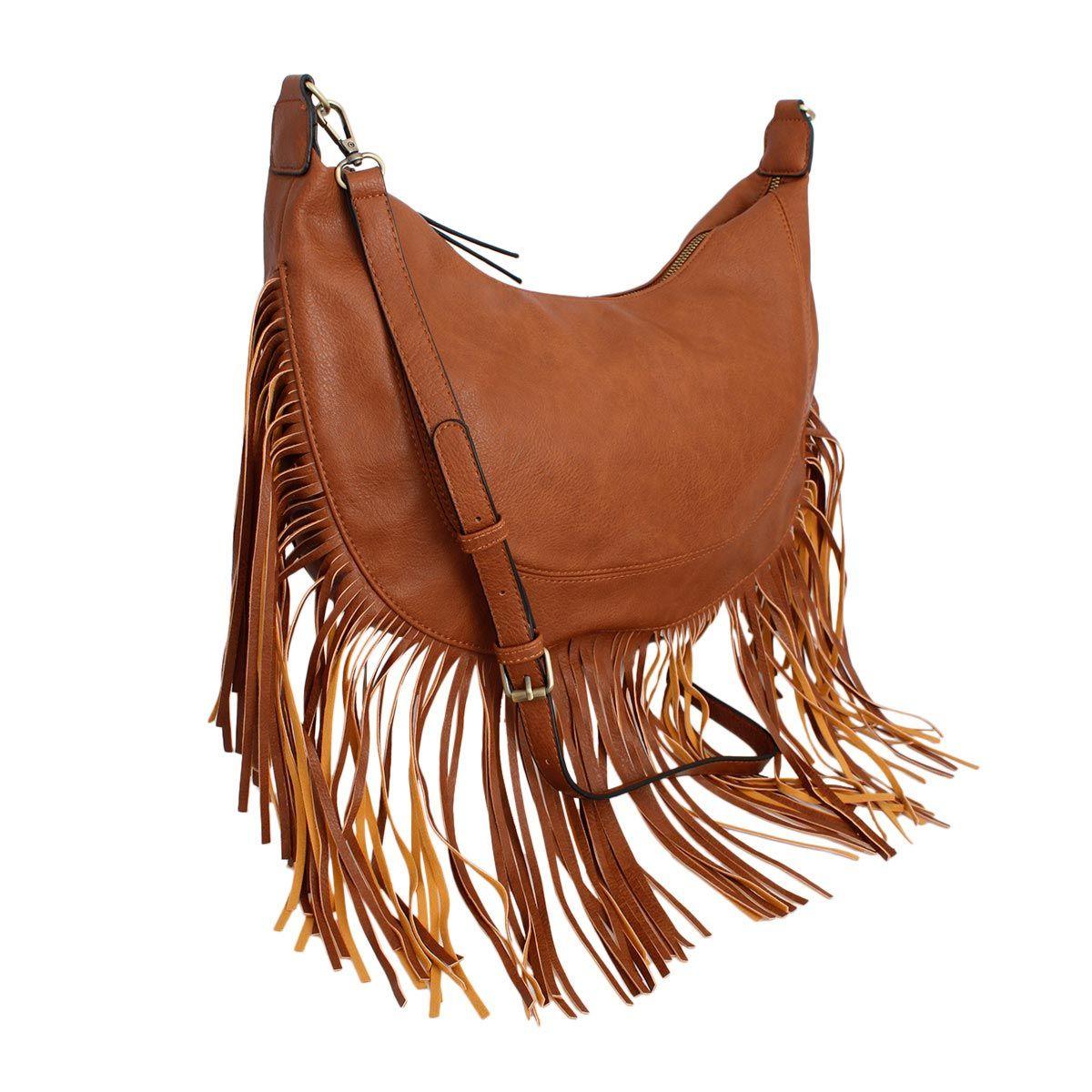Get the Hottest Brown Boho Handbag with Fringe for Women