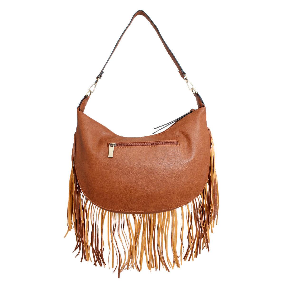 Get the Hottest Brown Boho Handbag with Fringe for Women