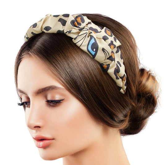 Get your wild on with Leopard Print Headband - Shop Now