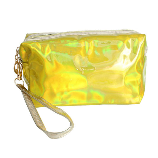 Gold Cosmetic Pouch Bag for Women is Convenient and Practical