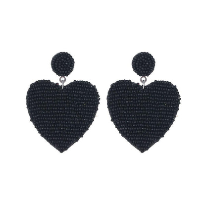 Make a Statement with Black Heart Earrings: Shop Now!