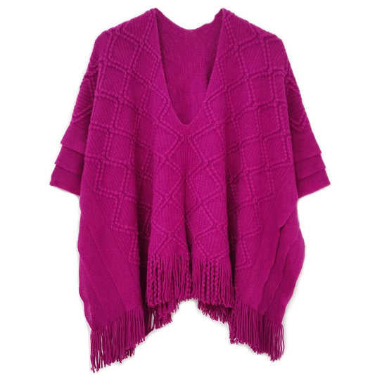 Shop Stylish Purple Poncho for Women - Get Yours Today!