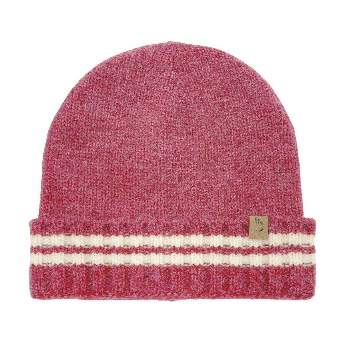 Stay Cozy and Stylish with Our Women's Stripe Knit Beanie