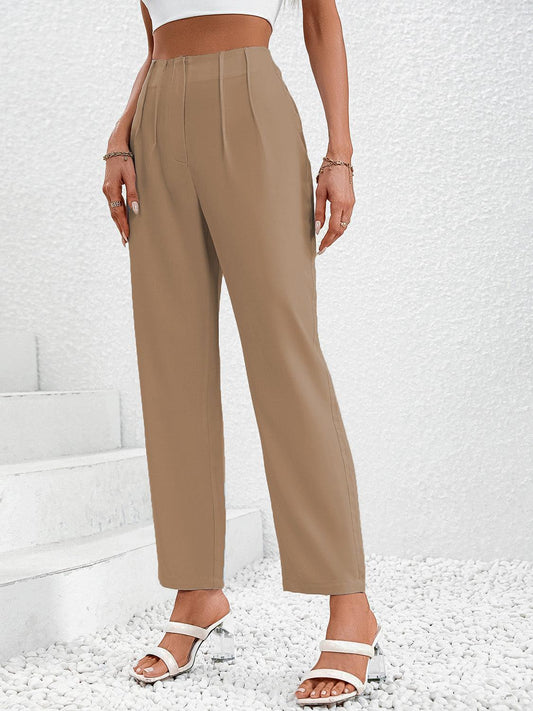 Stylish Ruched Cropped Pants for Women: Buy Now Update Your Wardrobe