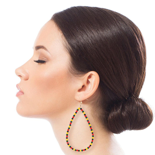 Stylish Teardrop Earrings - Bead Dangle Jewelry for Any Occasion