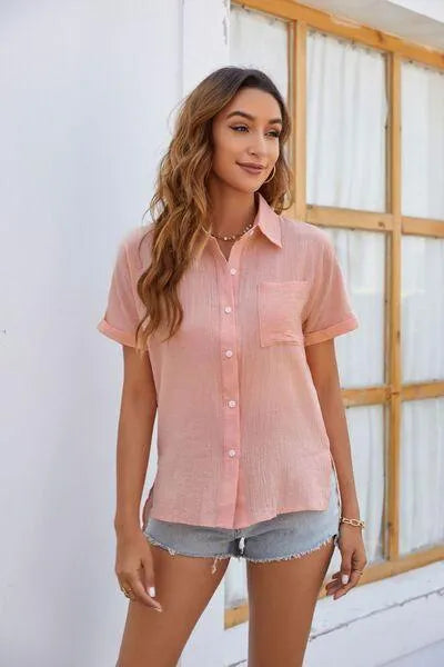 Timeless Style: Women's Classic Short Sleeve Shirt