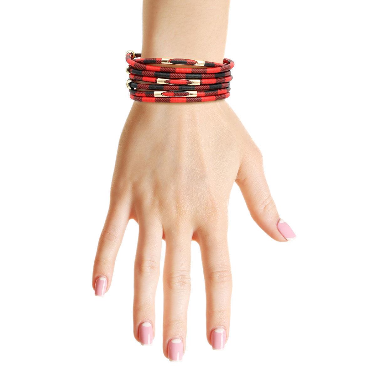 Trendy Red Cord Bracelet: Shop Now for Stylish Women's Jewelry