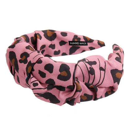 Unleash your inner fashionista with trendy Leopard Print Headband