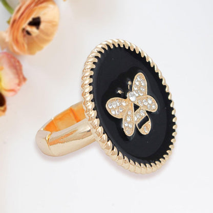 Unleash Your Inner Queen with the Statement Bee Cocktail Ring - Fashion Jewelry