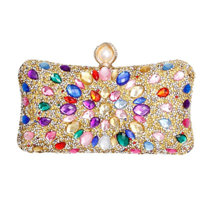 Vibrant Crystal Hard Case: Top Choice for Women's Clutch